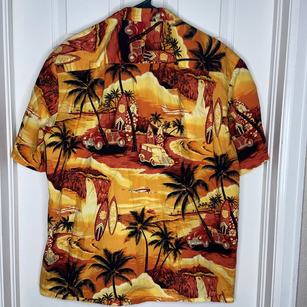 Hawaiian‎ Button Up Theme Shirts XL By ROYAL. Bundle of 2 - Picture 5 of 13